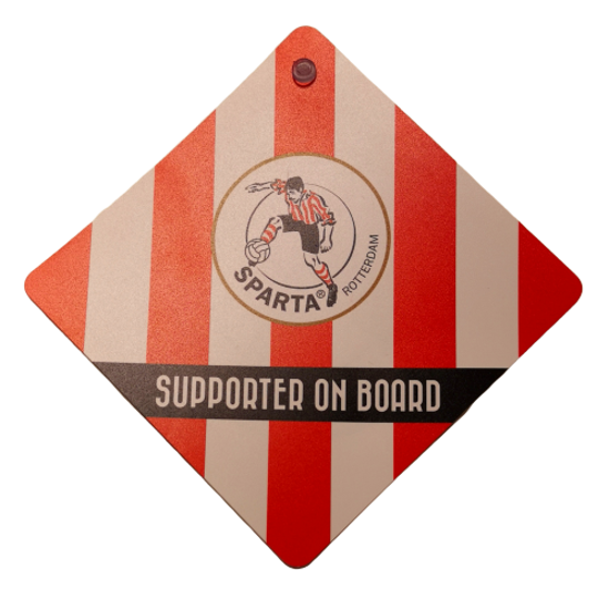 Afbeelding van AUTOBORDJE "SUPPORTER ON BOARD"