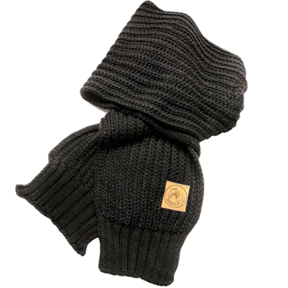 Afbeeldingen van SHAWL LUXE ZWART