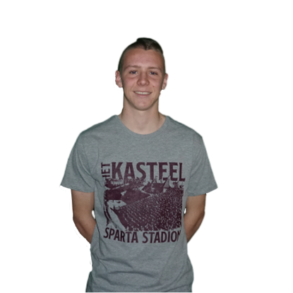 Afbeeldingen van T-SHIRT HET KASTEEL GRIJS
