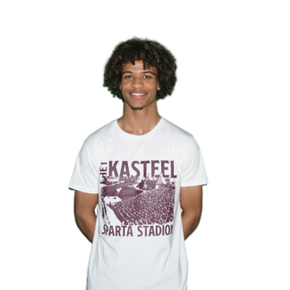 Afbeeldingen van T-SHIRT HET KASTEEL WIT