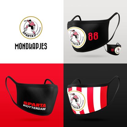 Afbeeldingen van MONDKAPJES (SET VAN 3)