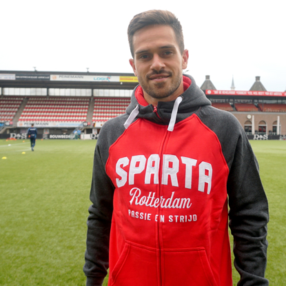 Afbeeldingen van SPARTA HOODED VEST ROOD JR